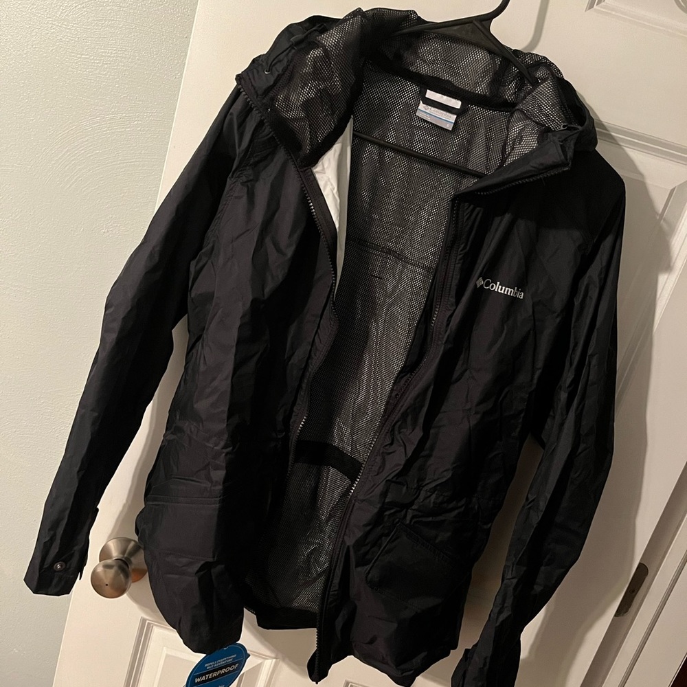 Black Columbia Rain Jacket